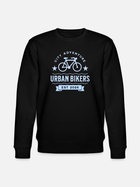 Urban Bikers geschaffen 2026 - Stanley/Stella Unisex Bio-Sweatshirt CHANGER - Schwarz