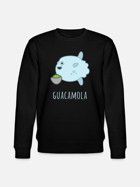 Mola Mola Guacamola - Stanley/Stella Unisex Bio-Sweatshirt CHANGER  - Schwarz