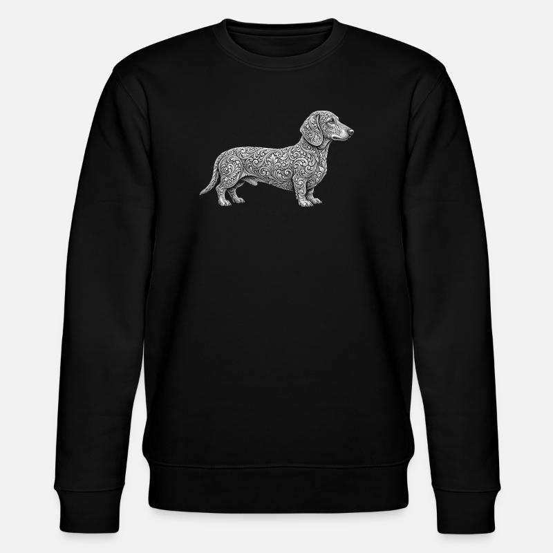 Teckel - Sweat bio CHANGER Stanley/Stella Unisexe - noir