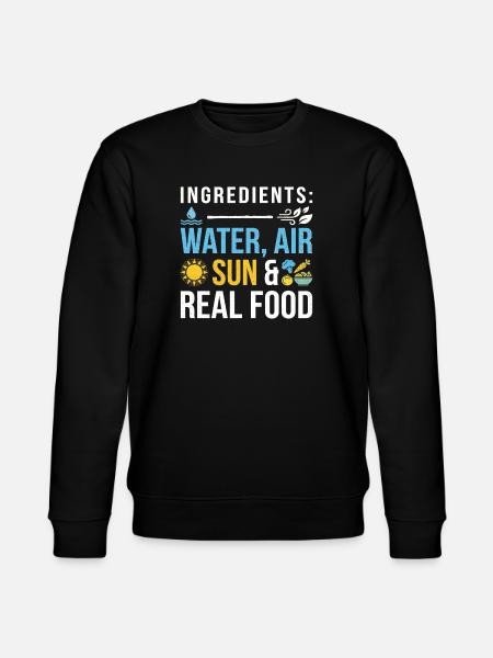 Nutrition Health Sports - Stanley/Stella CHANGER Unisex Organic Sweatshirt - black