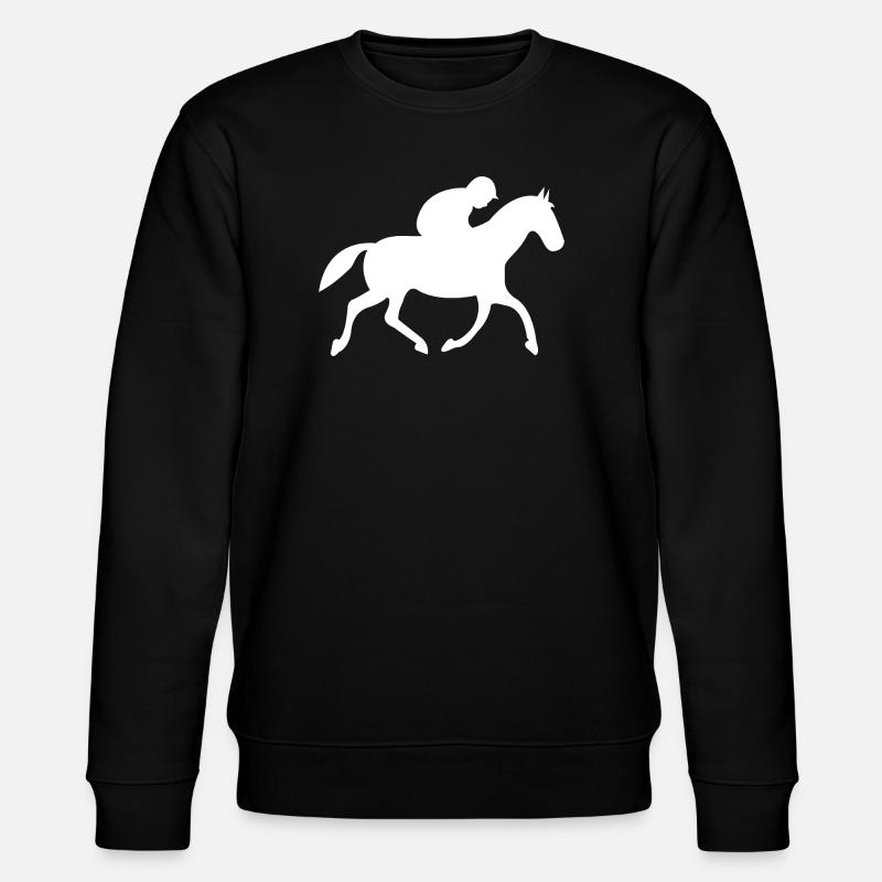Chevaux - Sweat bio CHANGER Stanley/Stella Unisexe - noir