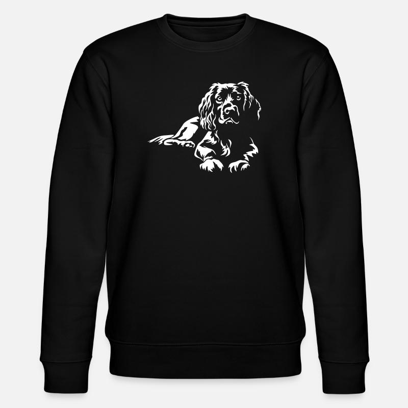 Boykin Spaniel "Black Edition" - Stanley/Stella CHANGER Unisex Organic Sweatshirt - black