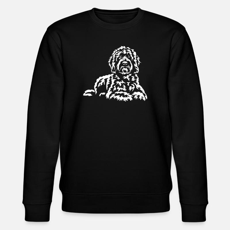 Golden Doodle "Black Edition" - Stanley/Stella Unisex Bio-Sweatshirt CHANGER  - Schwarz