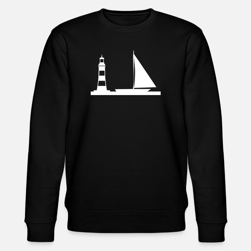Sail - Stanley/Stella CHANGER Unisex Organic Sweatshirt - black