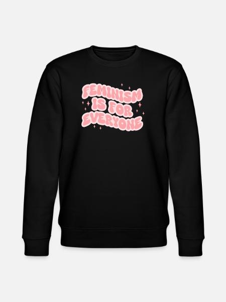 Feminism Is For Everyone - Stanley/Stella CHANGER Unisex Organic Sweatshirt - black