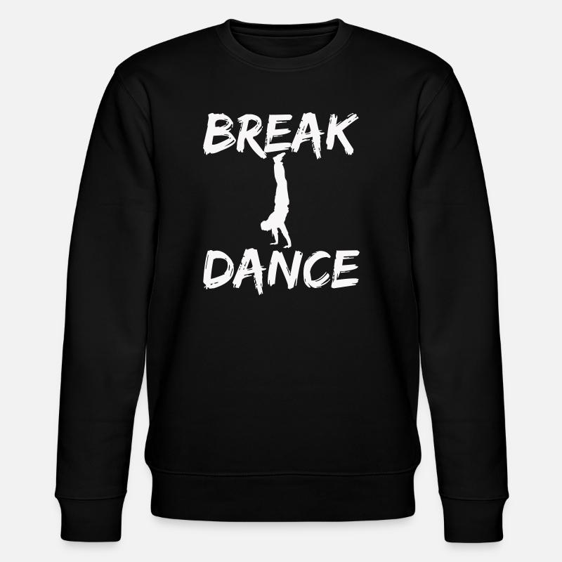Breakdance Silhouette Motif - Sweat bio CHANGER Stanley/Stella Unisexe - noir