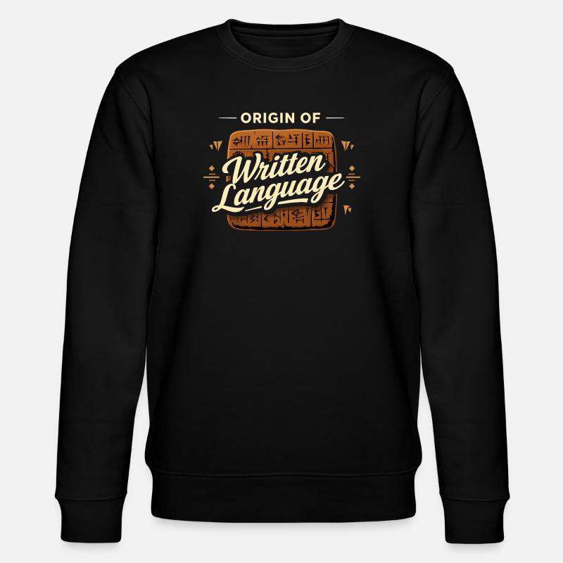 Mésopotamie ancienne, Sumérien - Sweat bio CHANGER Stanley/Stella Unisexe - noir