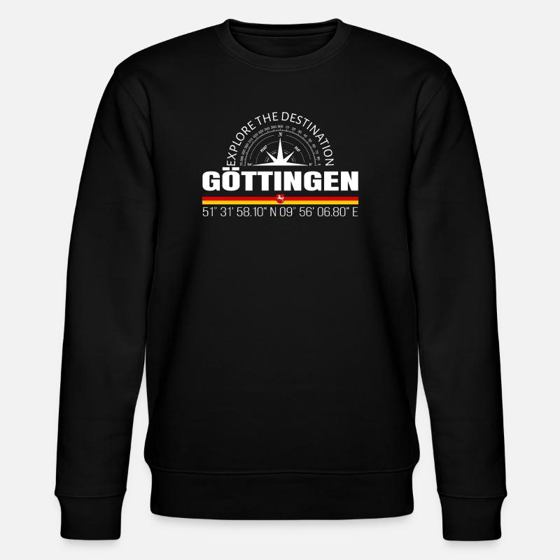 Göttingen - Stanley/Stella Unisex Bio-Sweatshirt CHANGER  - Schwarz
