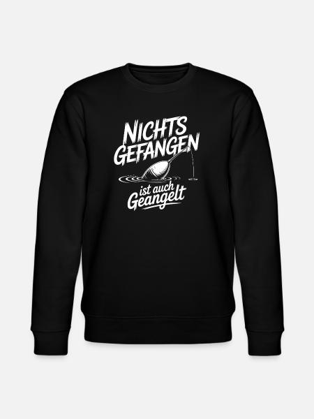 Angel Spruch lustig - Stanley/Stella Unisex Bio-Sweatshirt CHANGER  - Schwarz