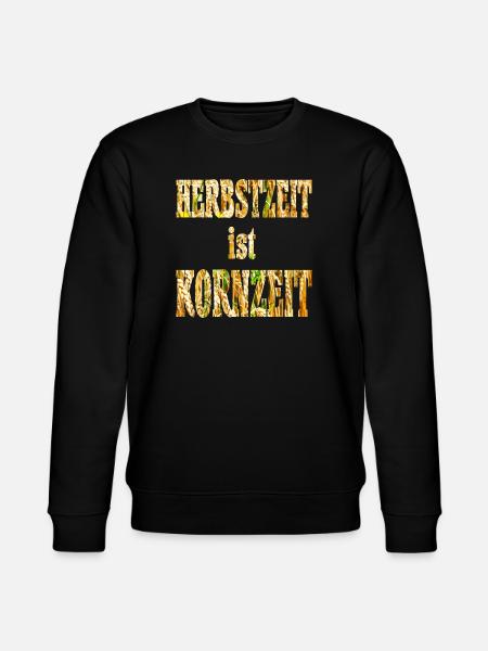 Herbst Schrift - Stanley/Stella Unisex Bio-Sweatshirt CHANGER - Schwarz