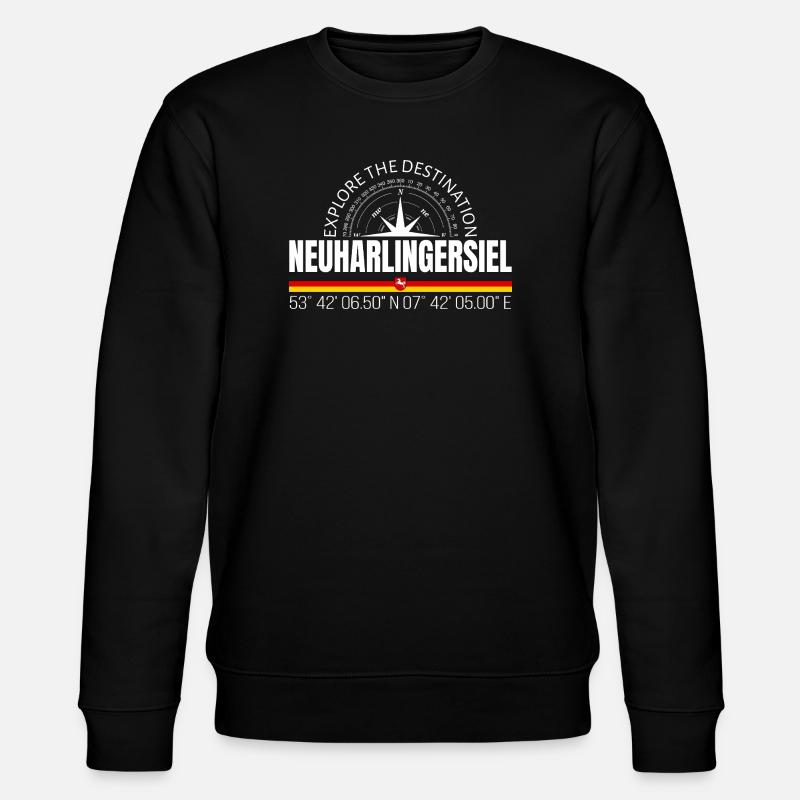 Neuharlingersiel - Sweat bio CHANGER Stanley/Stella Unisexe - noir