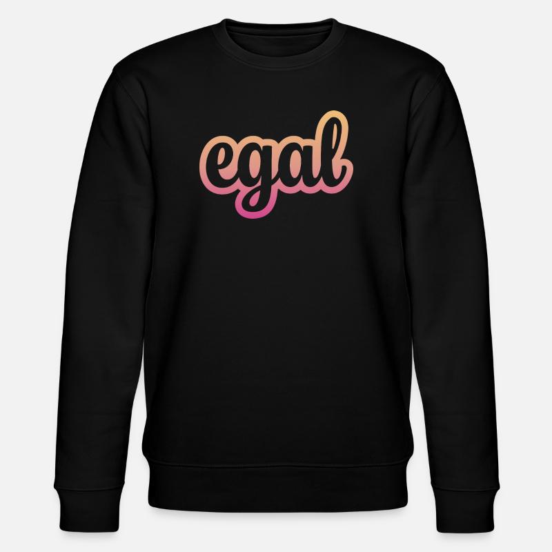 all the same - Stanley/Stella CHANGER Unisex Organic Sweatshirt - black