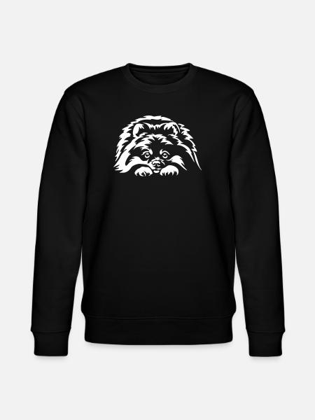 Pomeranian "Black Edition" - Stanley/Stella CHANGER Unisex Organic Sweatshirt - black