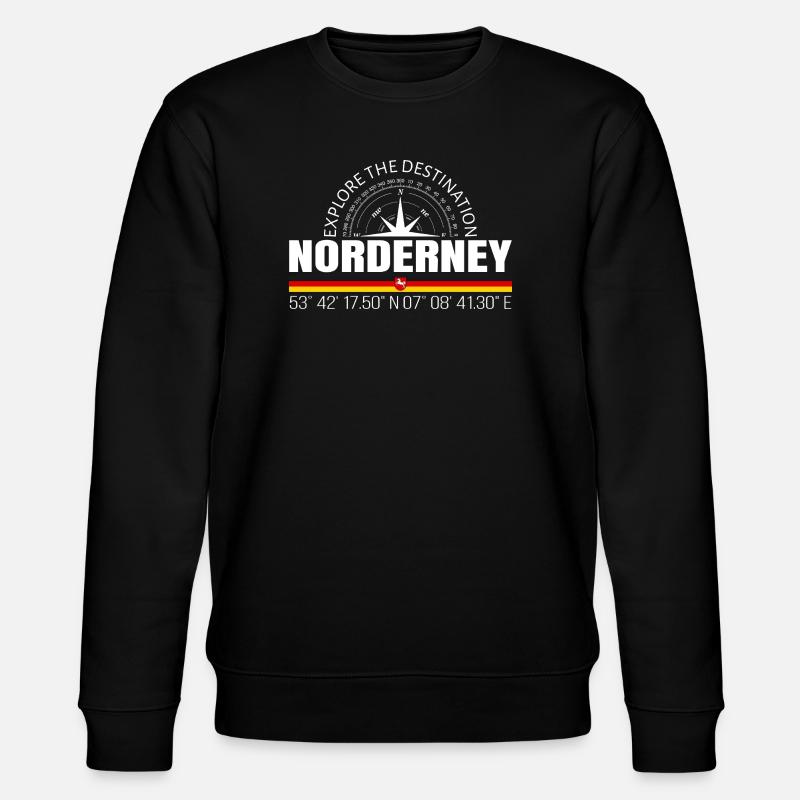 Norderney - Sweat bio CHANGER Stanley/Stella Unisexe - noir