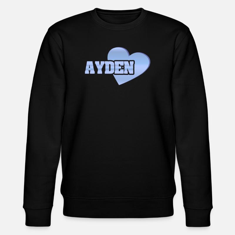 Avec amour Ayden - Sweat bio CHANGER Stanley/Stella Unisexe - noir