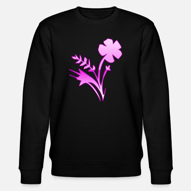 Fleur - Sweat bio CHANGER Stanley/Stella Unisexe - noir