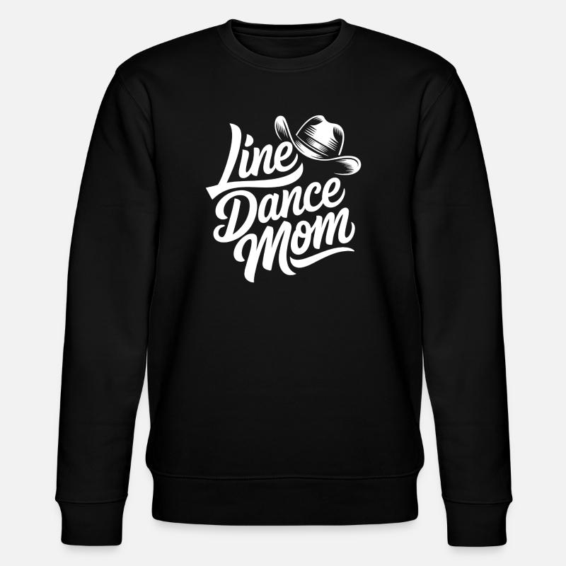 Line Dance Mama - Stanley/Stella Unisex Bio-Sweatshirt CHANGER  - Schwarz