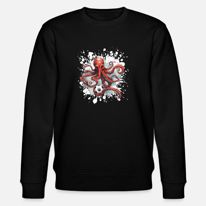 Équipe de football Octopus - Sweat bio CHANGER Stanley/Stella Unisexe - noir
