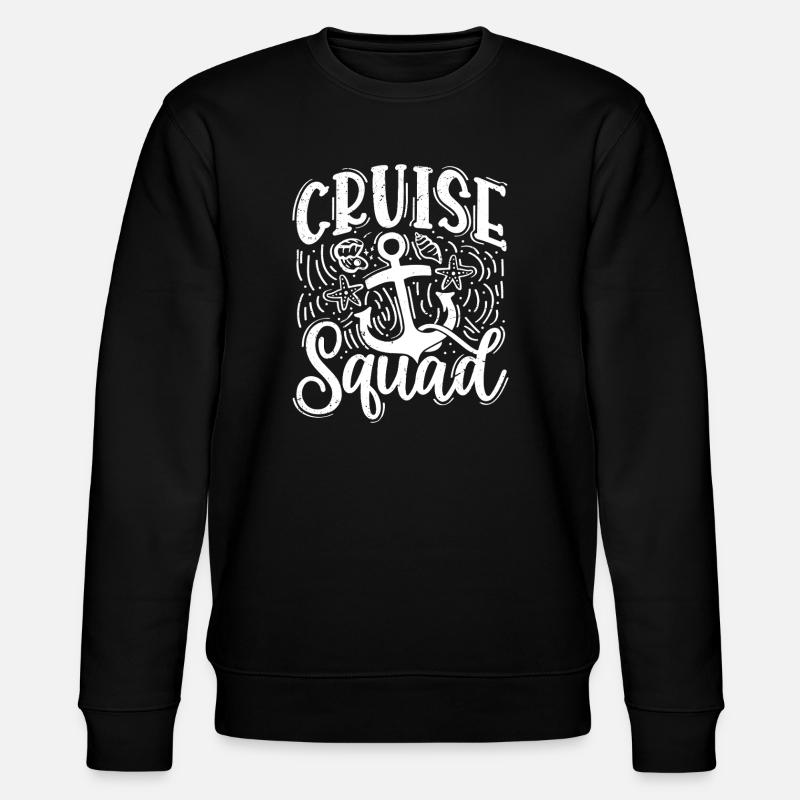 Cruise Squad - Stanley/Stella CHANGER Unisex Organic Sweatshirt - black