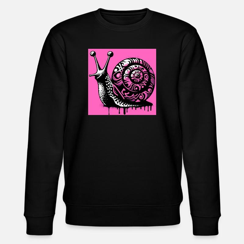 Escargot - Sweat bio CHANGER Stanley/Stella Unisexe - noir