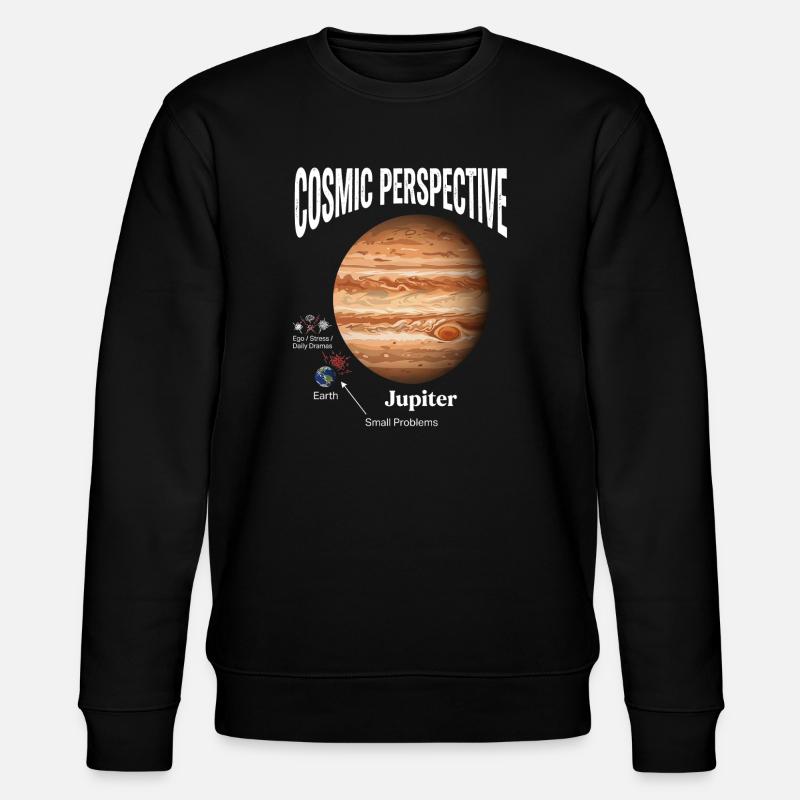 Cosmic Perspective - Stanley/Stella CHANGER Unisex Organic Sweatshirt - black