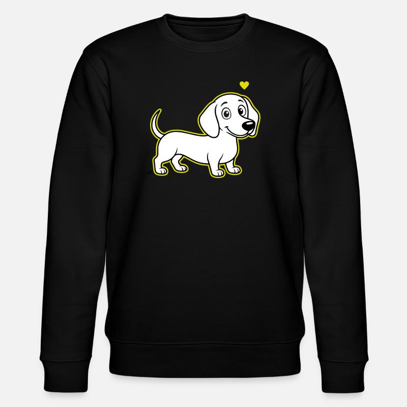 Fritz_the_Sausage_Dog - Sweat bio CHANGER Stanley/Stella Unisexe - noir