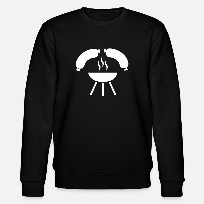 Grillen - Stanley/Stella Unisex Bio-Sweatshirt CHANGER  - Schwarz