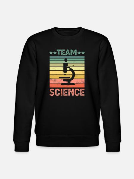 Team Science - Stanley/Stella CHANGER Unisex Organic Sweatshirt - black