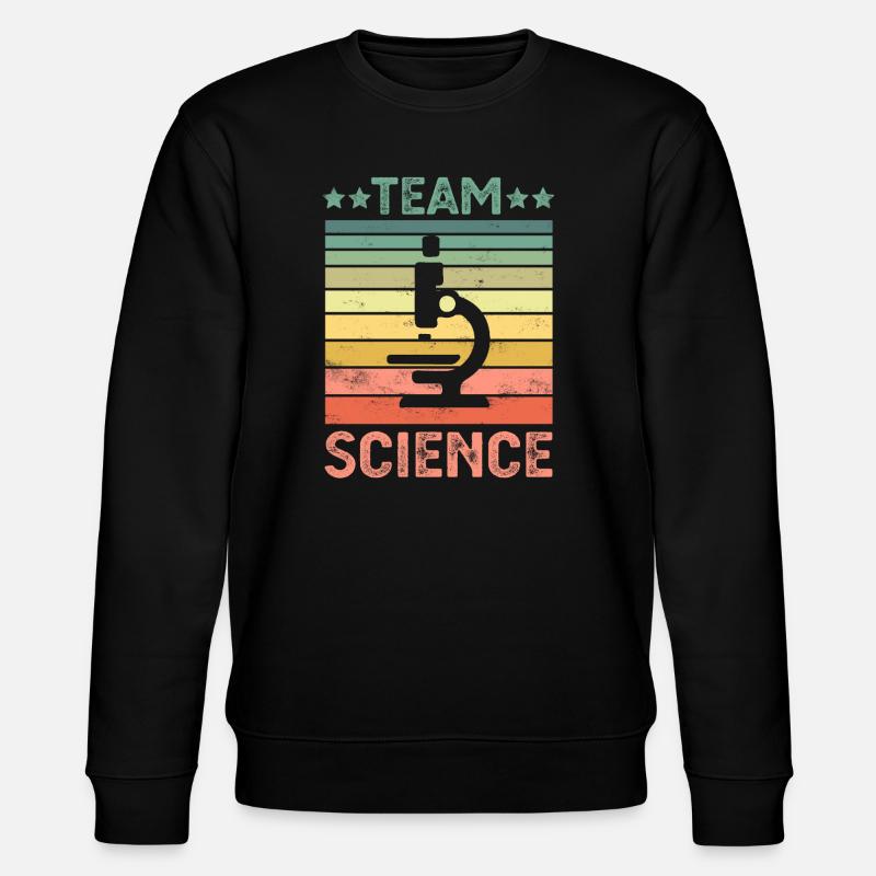 Team Science - Stanley/Stella CHANGER Unisex Organic Sweatshirt - black