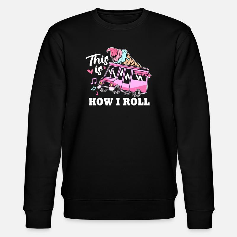 Eisdiele Eiswagen Eis Eiscreme - Sweat bio CHANGER Stanley/Stella Unisexe - noir