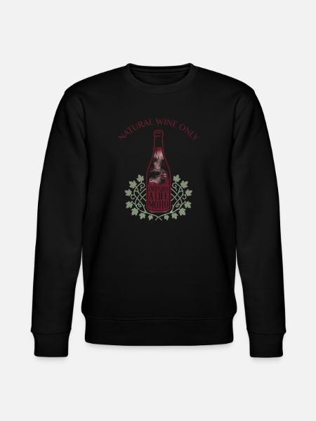 Natural Wine Only - Stanley/Stella CHANGER Unisex Organic Sweatshirt - black