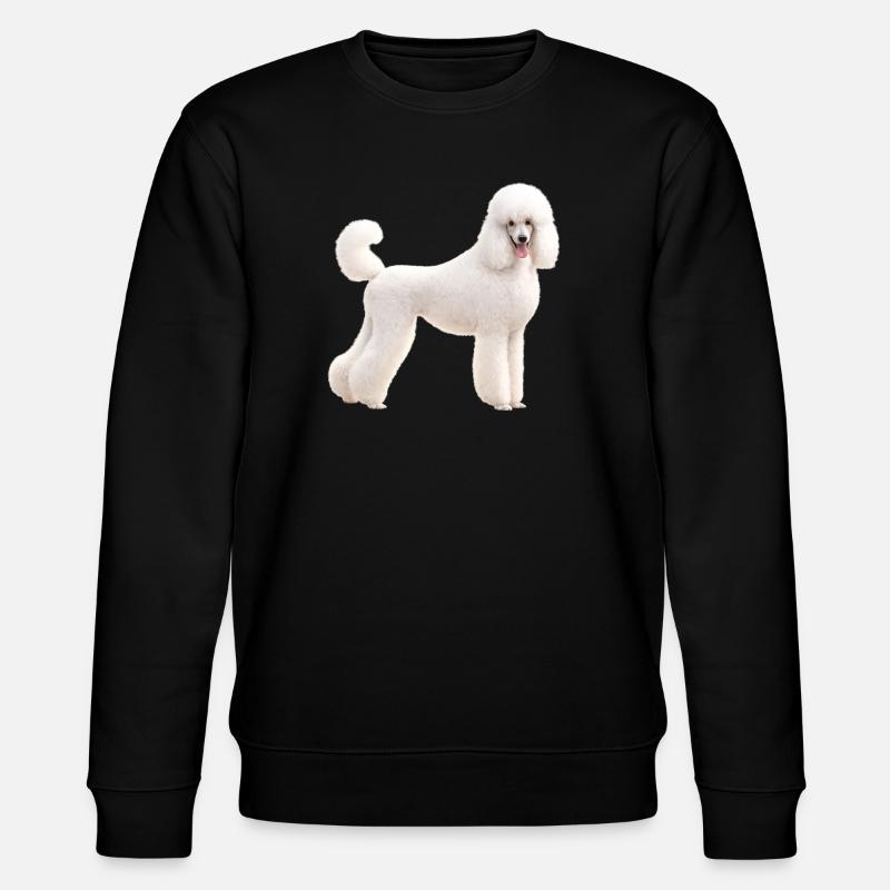 Caniche Grand Blanc - Sweat bio CHANGER Stanley/Stella Unisexe - noir