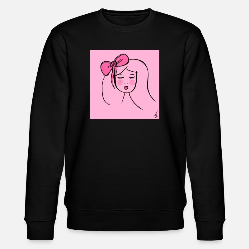 Fille Rose - Sweat bio CHANGER Stanley/Stella Unisexe - noir
