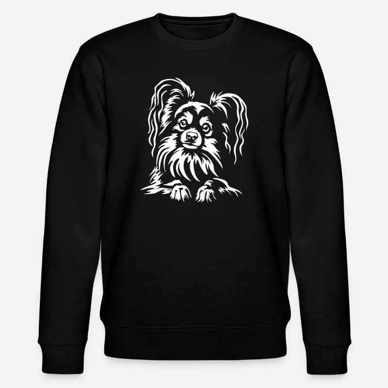 Papillon "Black Edition" - Stanley/Stella CHANGER Unisex Organic Sweatshirt - black