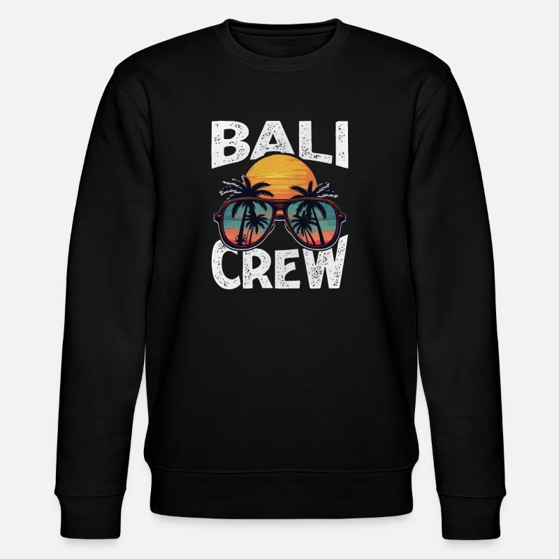 Bali Crew - Stanley/Stella Unisex Bio-Sweatshirt CHANGER  - Schwarz
