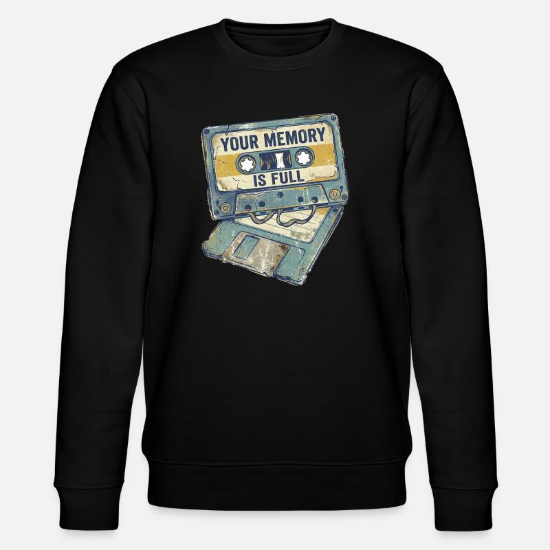 Full Memory - Stanley/Stella Unisex Bio-Sweatshirt CHANGER  - Schwarz