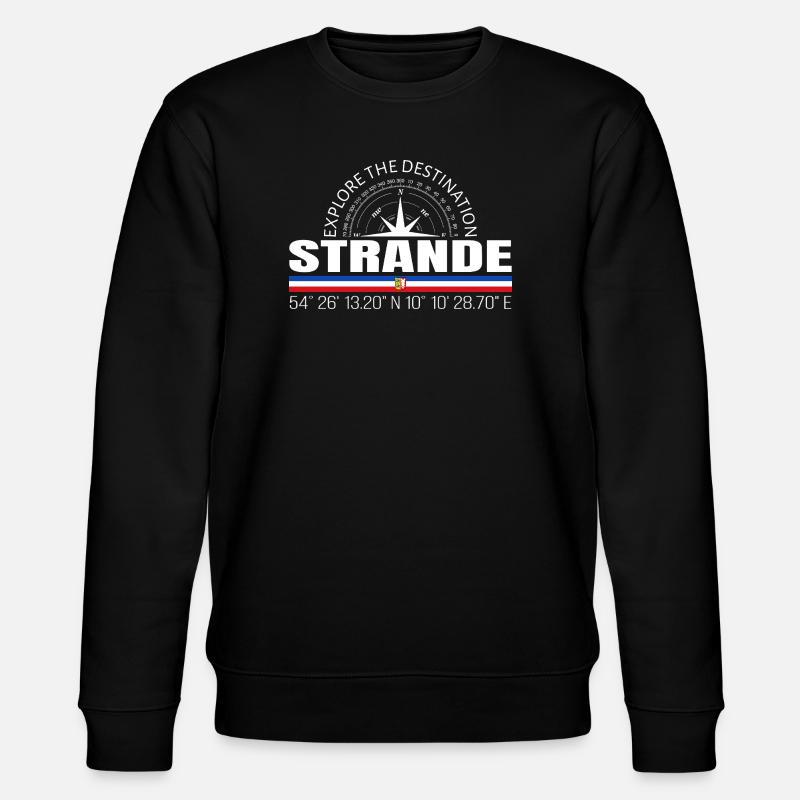 Strande - Stanley/Stella Unisex Bio-Sweatshirt CHANGER  - Schwarz