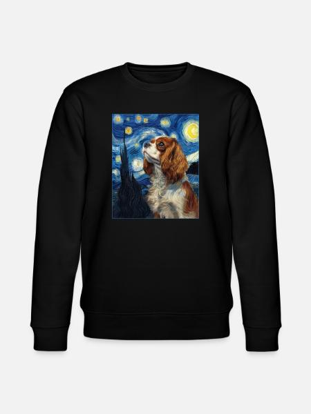 Cavalier King Charles Spaniel - Sweat bio CHANGER Stanley/Stella Unisexe - noir