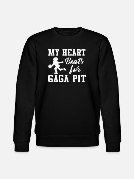Mon cœur bat pour Gaga Pit - Sweat bio CHANGER Stanley/Stella Unisexe - noir