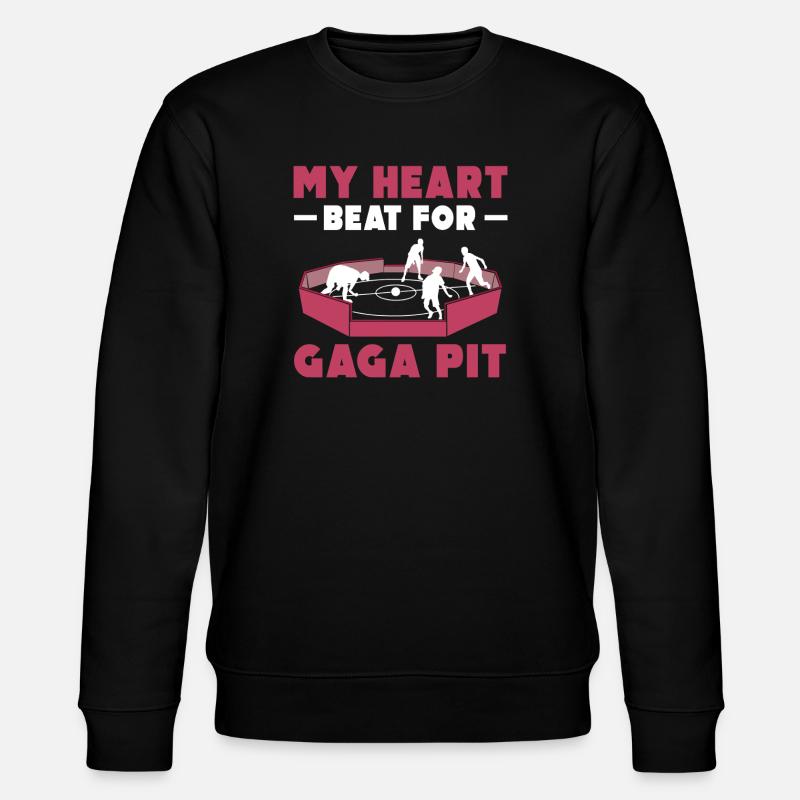 Mon cœur battait pour Gaga Pit - Sweat bio CHANGER Stanley/Stella Unisexe - noir