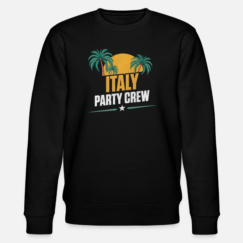 Équipe de fête en Italie - Sweat bio CHANGER Stanley/Stella Unisexe - noir