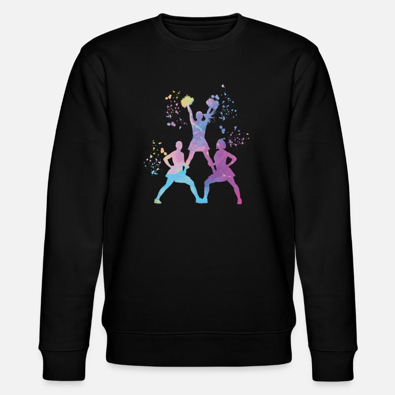 Cheerleader Cheer Mom Cheerleading - Stanley/Stella Unisex Bio-Sweatshirt CHANGER  - Schwarz