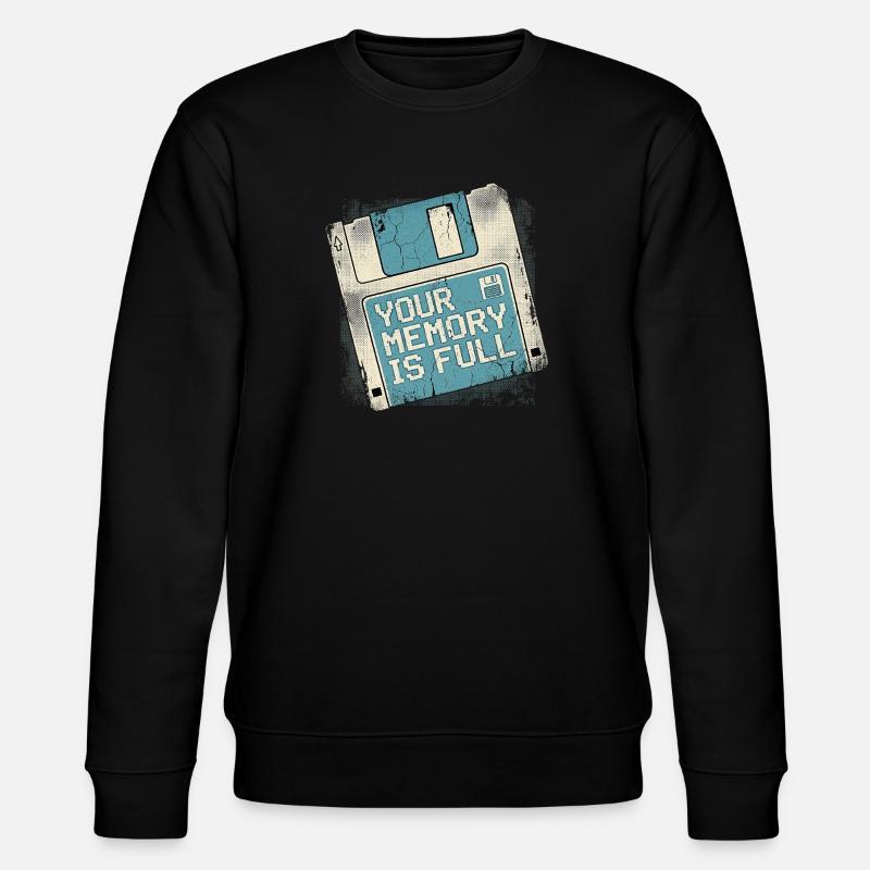 Your Memory - Stanley/Stella CHANGER Unisex Organic Sweatshirt - black