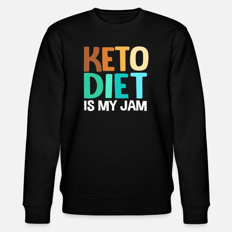 Keto - Stanley/Stella Unisex Bio-Sweatshirt CHANGER  - Schwarz