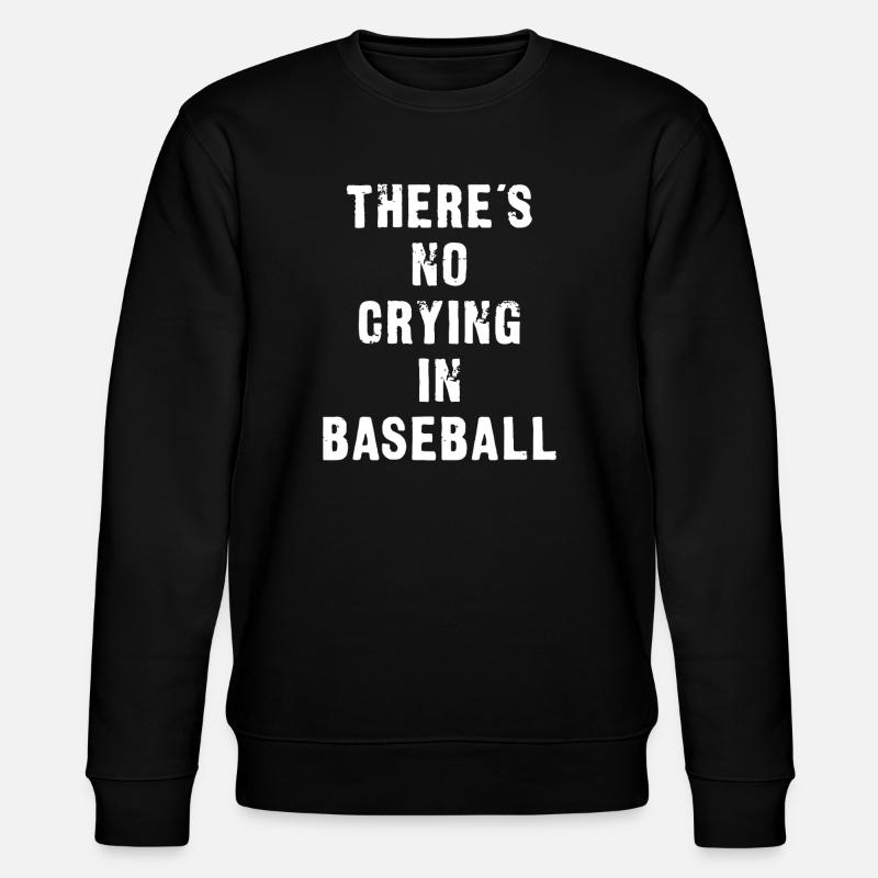 Baseball-Motto Bold Tee - Stanley/Stella Unisex Bio-Sweatshirt CHANGER  - Schwarz