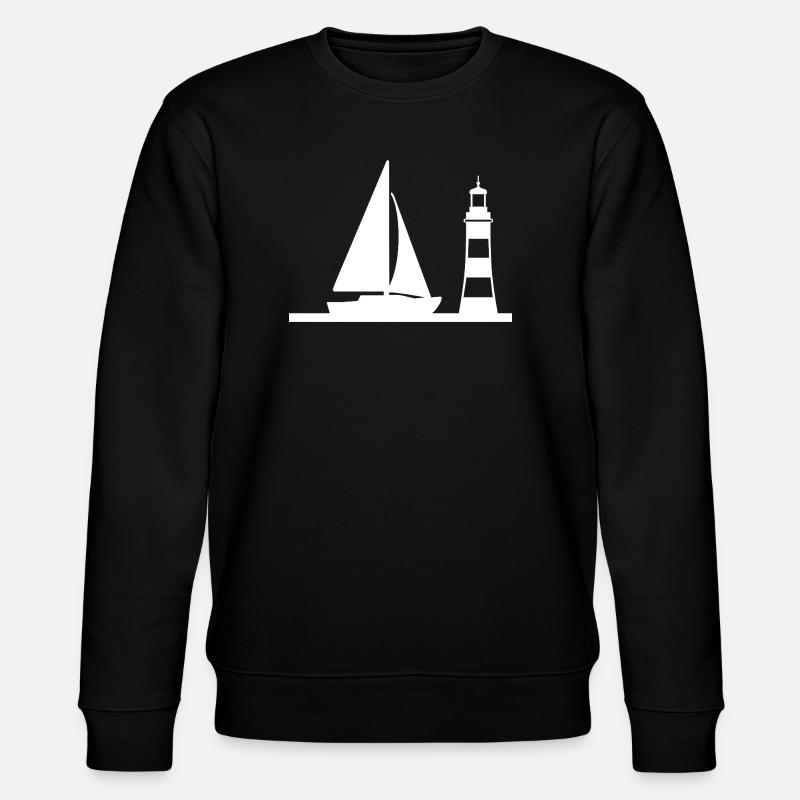 Sail - Stanley/Stella CHANGER Unisex Organic Sweatshirt - black