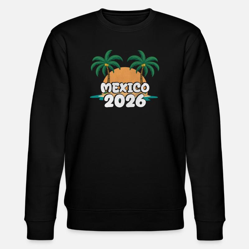 Mexiko 2026 - Stanley/Stella Unisex Bio-Sweatshirt CHANGER  - Schwarz