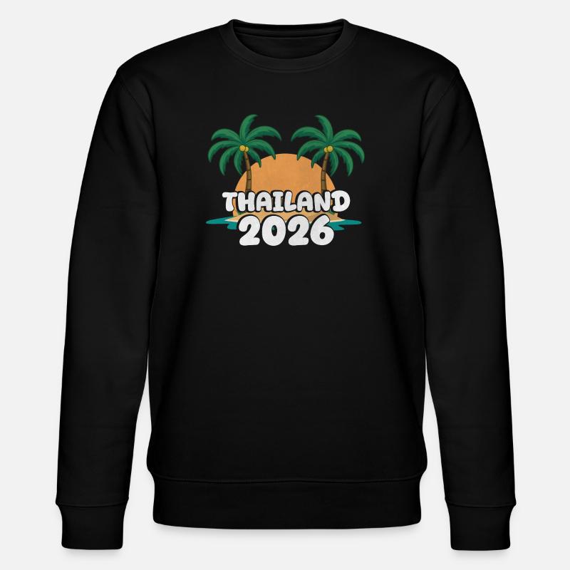 Thailand 2026 - Stanley/Stella Unisex Bio-Sweatshirt CHANGER  - Schwarz