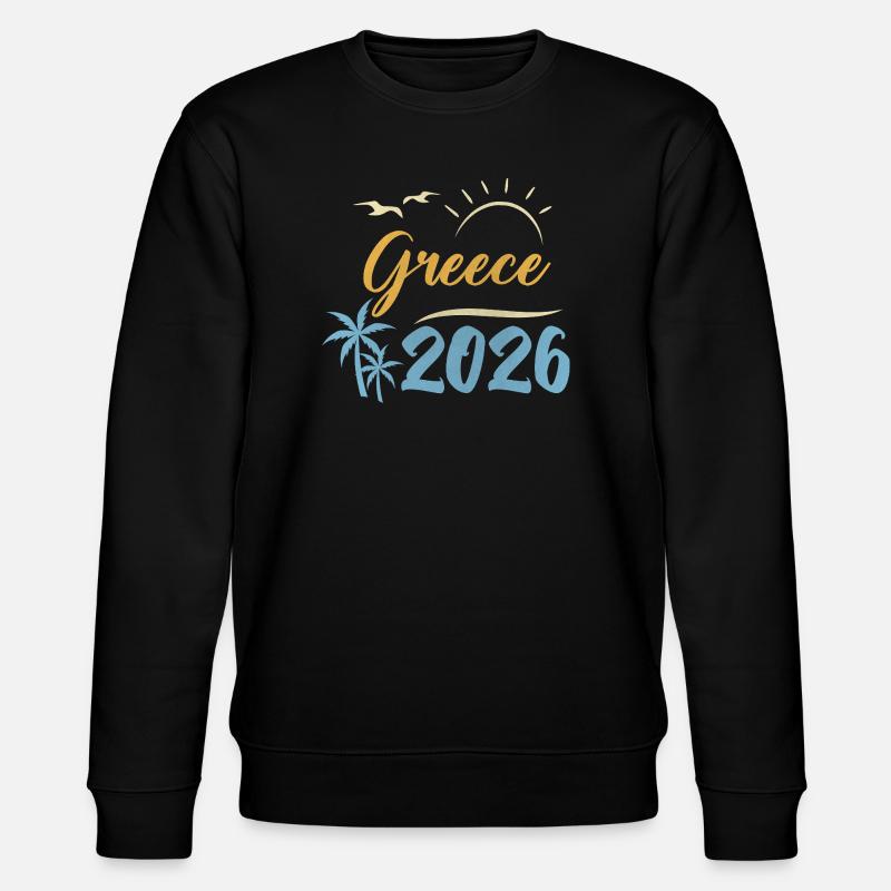 Grèce 2026 - Sweat bio CHANGER Stanley/Stella Unisexe - noir