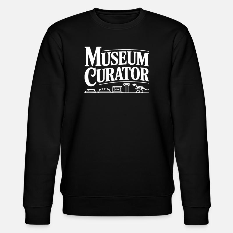 Museum Curator - Stanley/Stella CHANGER Unisex Organic Sweatshirt - black